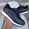 GV Embossed Medallion Urban Leather Sneakers