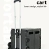 Luxury Premium Portable foldable shopping trolley with wheels