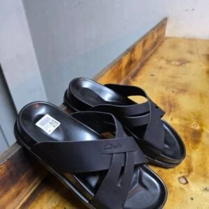 Men’s Cross-Strap Ultimate Comfort Slip-Ons Leather Sandals 1 Men’s Cross-Strap Ultimate Comfort Slip-Ons Leather Sandals