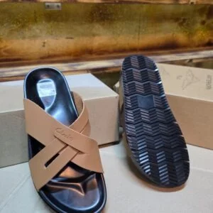 Men’s Cross-Strap Ultimate Comfort Slip-Ons Leather Sandals 1 Men’s Cross-Strap Ultimate Comfort Slip-Ons Leather Sandals