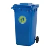 Mobile Outdoor Large Capacity Waste Collection Plastic Waste Bin
