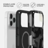 Night Black Camouflage Case
