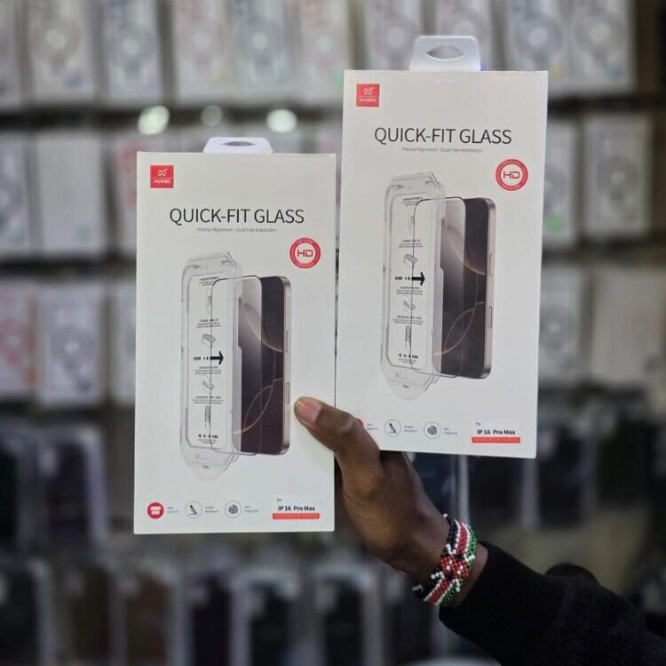 Quick-Fit Diamond Grade Glass Screen Protector for iPhone