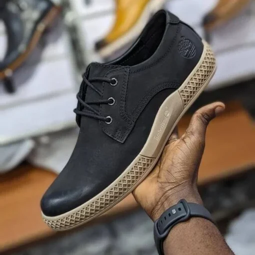 TL TerraStride Elite Leather Shoes All Black