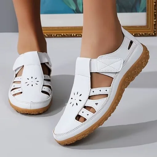 Women’s Casual Summer Comfort Velcro Slip-Ons Sandals