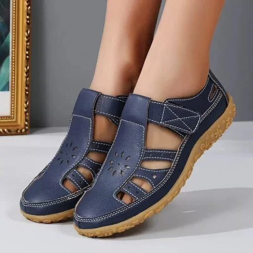 Women’s Casual Summer Comfort Velcro Slip-Ons Sandals